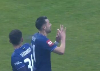 Video/ Arbër Hoxha i pandalshëm te Dinamo Zagreb, tund rrjetën me 'predhë' nga jashtë zonës