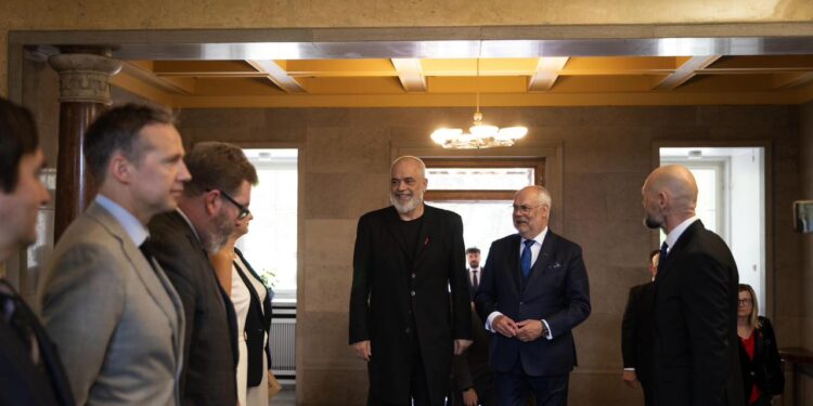 Vizita e kryeministrit Rama në Estoni: takim edhe me presidentin Alar Karis