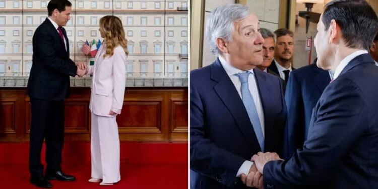 Vizita në Romë: Rubio takohet me Melonin dhe zv.kryeministrin italian, Tajani — Edhe SHBA-ja ka nevojë për Europën