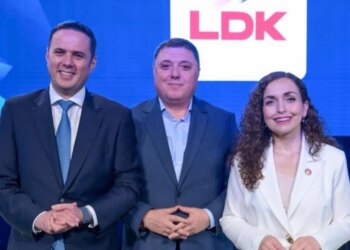 Vjosa Osmani fut në listën e LDK-së edhe ish-deputetin e PD, Kreshnik Çollaku, që promovoi Kosovën në SHBA