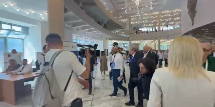 Zgjedhjet për Këshillin Kombëtar të Partisë Demokratike, Berisha kryen votimin