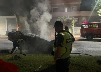 Aksident i rëndë në Lushnje: ‘Benz’-i përplaset me bordurën e rrethrrotullimit, ndërron jetë 43-vjeçari