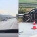 Aksident në Bishqem të Elbasanit: Kamioni përplaset me Golfin, një i lënduar dërgohet me urgjencë në spital