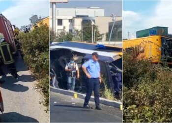 Aksidenti me dy viktima: autobusi Berat-Tiranë, shoferi dyshohet për infarkt; 14 plagosur, një fëmijë në gjendje të rëndë
