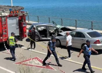 Aksidenti në Pogradec-Lin, policia: viktima një 26-vjeçare shqiptare banuese në Maqedoninë e Veriut