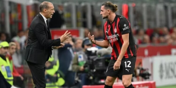 Allegri synon të padisë Milanin dhe t’i rrëmbejë Rabiot te Napoli