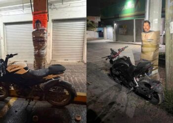 Batmani i Meksikës: I panjohuri që terrorizon, lidh hajdutët e motoçikletave dhe i lë si paralajmërim