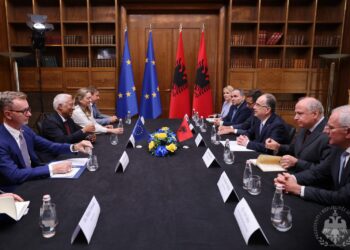 Begaj takohet me Presidentin e Këshillit Evropian; kreu i shtetit: Shqipëria mirënjohëse për mbështetje të fuqishme drejt BE