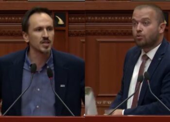Bido: Ke zaptuar oborrin e shkollës Koto Hoxhi, je fëmijë oligarku. Muçi: Nëse ka shkelje, denonconi organet kompetente