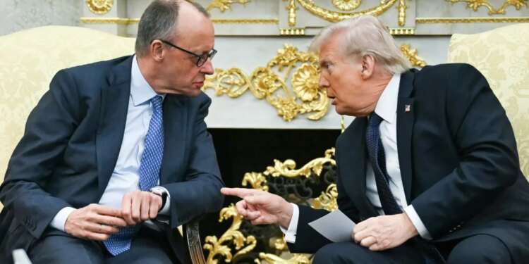 Bloomberg: Zbulohet plani i Merz për të 'pajtuar' Europën me Trumpin, përpara samitit të NATO-s, liderët europianë