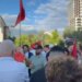 Dita e pestë e protestës për Zvërnecin, qytetarët në sheshin Skënderbej: Mirëpresim të braktisurit nga PS dhe PD