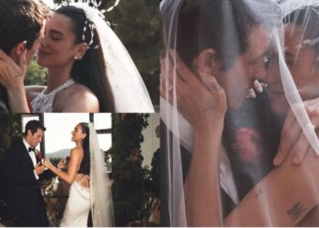 Dua Lipa kurorëzon dashurinë me Callum Turner; publikohen pamjet e para nga dasma luksoze në Siçili