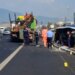 Dy viktima dhe 14 të plagosur në aksidentin e rëndë në autostradë, zbulohet identiteti i shoferit të autobusit