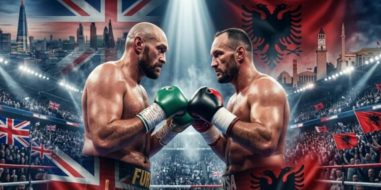 Ekskluzive: Shqiponja sfidon Mbretin — Nelson Hysa përballë Tyson Fury