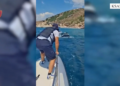 Erërat e forta në Ksamil rrezikuan mbytjen; Policia Kufitare shpëtoi dy turistë dhe shmangu ngjarjen e rëndë
