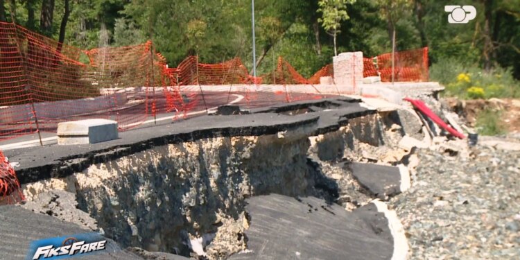 Faji i natyrës, tender 950 mijë euro për rregullimin e shembjeve të Unazës së Burrelit, kushtuan 1.3 milionë