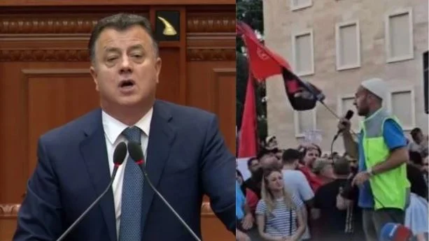 Flamur Noka kap të infiltruarin e Veliajt në protestën kundër investimit në Zvërnec: Është një ndër zjarrfikësit e…
