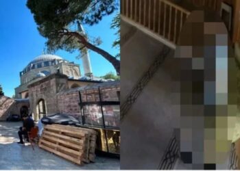 Foto/ E provuam për adrenalinë, çifti kapet duke kryer marrëdhënie brenda xhamisë, dëshmia e rojës: Mendova se...