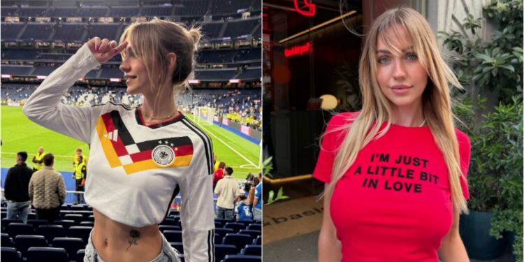 Foto/ Zbulohet talismani i Gjermanisë: kush është modelja seksi që i dha fat Panzerave në fitoren me Kurasaon
