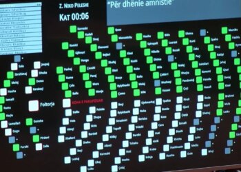 Kuvendi mbyll votimin, miraton me 84 vota projektligjin për dhënien e amnistisë
