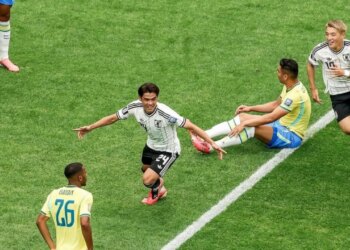 Live Brazil-Japoni: Goli i Sanos vendos, mbyllet pjesa e parë në Houston (Video)