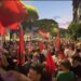 Mjaft na nënçmuat, sheshi Iliria në Tetovë mori emrin Mashall Tito; shqiptarët protestojnë