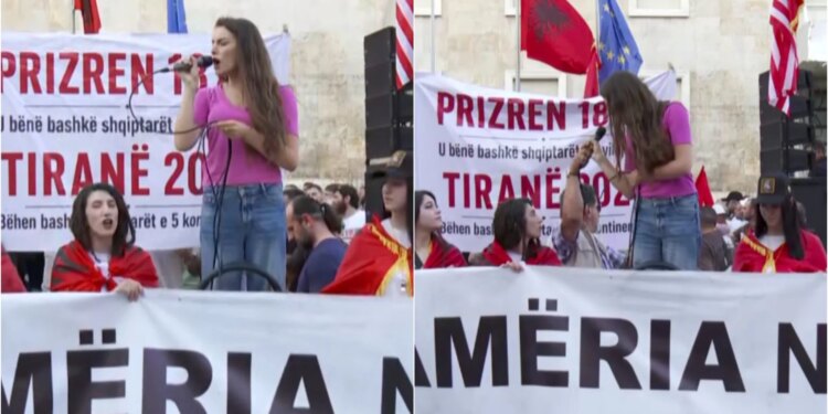 Momente tensioni në tubim: protestueses i hiqet mikrofoni gjatë fjalimit