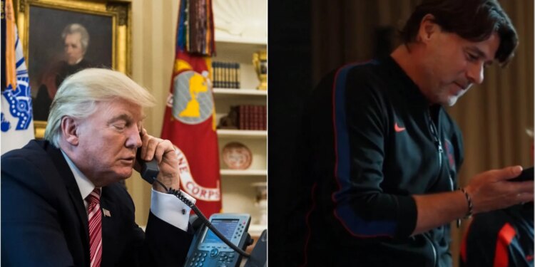 Nuk ishte në ndeshjen hapëse të Botërorit, Trump telefonon Pochettinon: Ne po ju mbështesim, argëtohuni