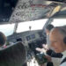 Papa Leoni në kabinën e pilotit: pamjet nga fluturimi mbi Spanjë bëhen virale