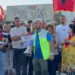 Për 10-ën ditë protestuesit para Kryeministrisë: Rama n'burg, Berisha n'burg; Organizatori: Kini durim, betejë do zgjasë disa ditë