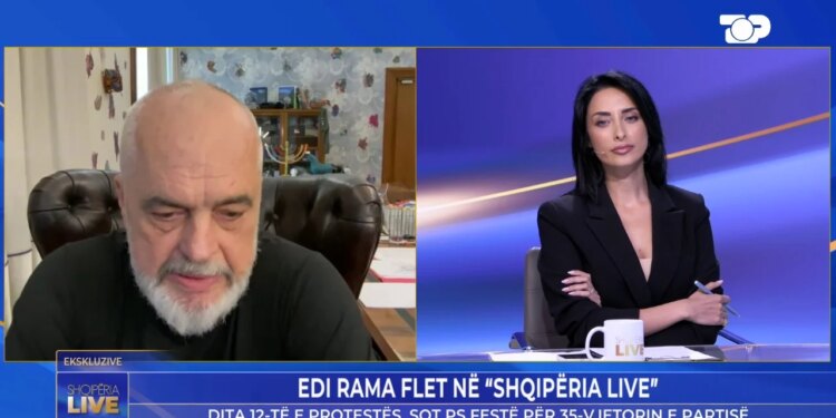 Protesta qytetare dhe 35-vjetori i PS në të njëjtën orë, Rama, Shqipëria Live: S’është provokim, është jeta demokratike
