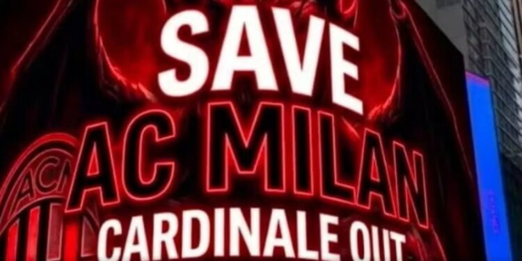 Save AC Milan dhe Cardinale Out: Kontestimi i tifozëve zbarkon në Times Square të New York