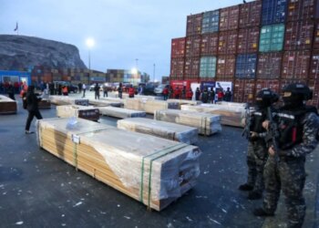 Sekuestrim rekord droge në Kili, autoritetet kapin 100 ton kokainë dhe ketaminë për Evropën