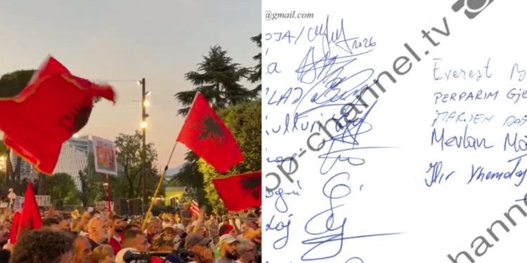 Të anulohen zgjedhjet e ardhshme / Letër drejtuar ambasadorëve të Perëndimit zbulon emrat e 13 organizatorëve të protestës