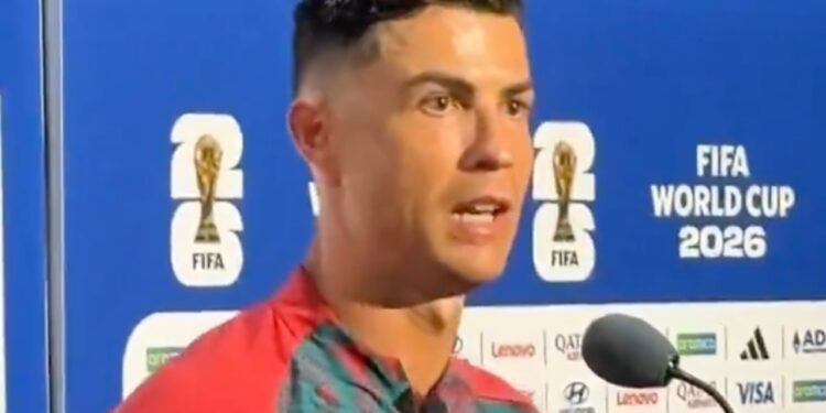 Tension live në konferencë, Ronaldo paralajmëron gazetarët: Bëni kujdes me pyetjet ose nuk përgjigjem