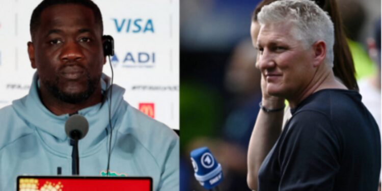 Trajneri i Bregut të Fildishtë e kap me Schweinsteiger dhe e akuzon për komente raciste