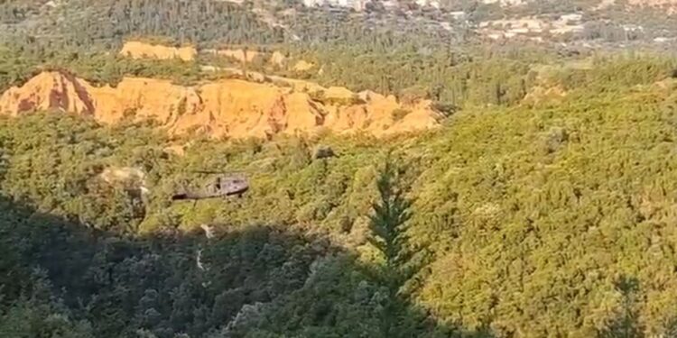 Turisti polak i bllokuar në Kanionin e Gjipesë, në ndihmë edhe helikopteri