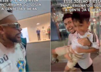 Video/ E ngatërruan me Neymarin, influenceri brazilian shkakton kaos në qendrën tregtare në SHBA, ndiqet nga turma