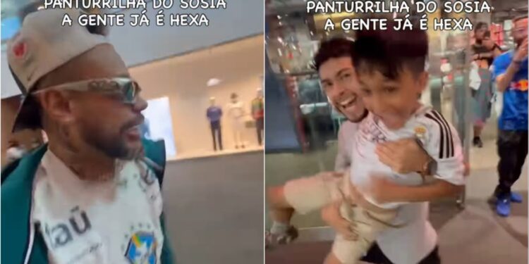 Video/ E ngatërruan me Neymarin, influenceri brazilian shkakton kaos në qendrën tregtare në SHBA, ndiqet nga turma