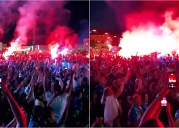 Video/ Pas suksesit në Kupën e Botës, Bosnja shpërthen; tifozët mbushin rrugët e Sarajevës deri në mëngjes