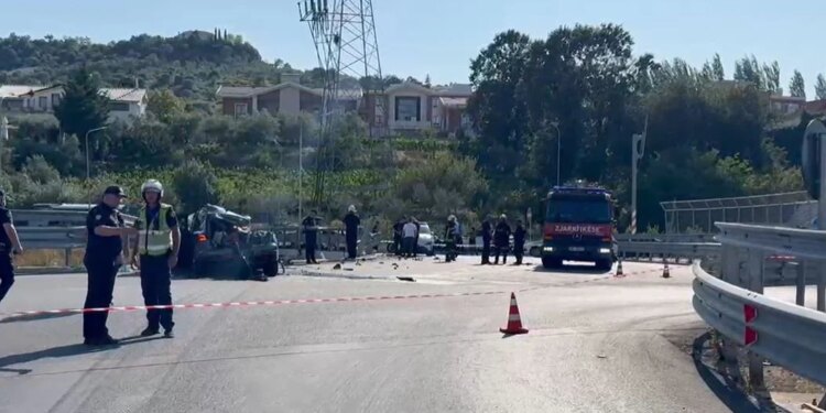 Aksident fatal pranë rrethrrotullimit të TEG-ut; policia: një i vdekur, dy të plagosur, personat në betoniere ende paidentifikuar