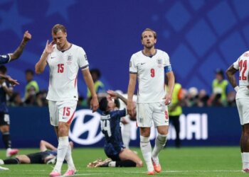 Anglia, gjysmëfinale e mallkuar: Tre Luanët të vetmit jashtë pasi shënojnë të parët për të dytën herë