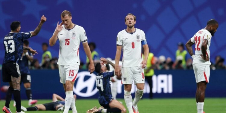 Anglia, gjysmëfinale e mallkuar: Tre Luanët të vetmit jashtë pasi shënojnë të parët për të dytën herë