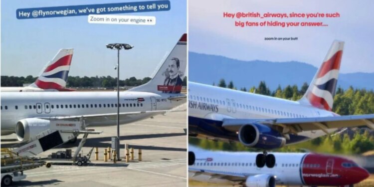 Basti i veçantë në kuadër të Botërorit, Norwegian Airlines sfidon British Airways