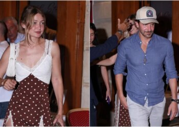Bradley Cooper dhe Gigi Hadid shijojnë darkë me miqtë në Paris gjatë Javës së Modës