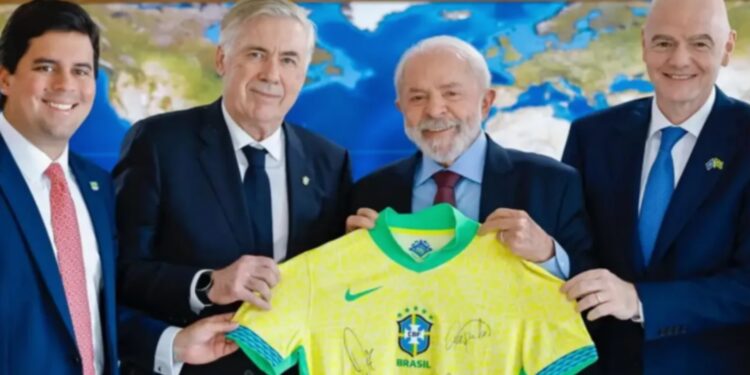 Brazili, këshilla e presidentit Lula për Carlo Ancelottin: I thashë të punësonte një robot për të fituar Botërorin
