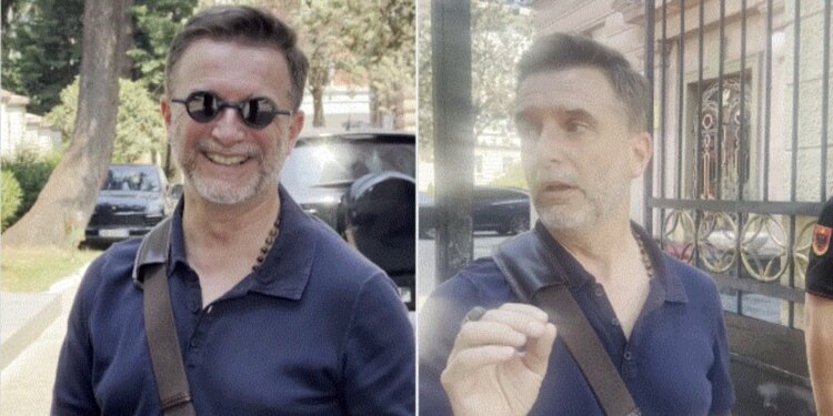 Deputet i shitur, Braçe kthehet, dialogon me protestuesen: Pse bërtet? Avash, më lave; ju hidhni ushqimin në rrugë