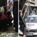 FOTOT/ Përplasje, spray lotsjellës dhe makina policore të shkatërruara — çfarë ndodhi me deputetët pas daljes nga Kuvendi