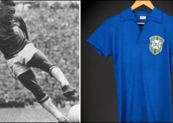 Fanella e Botërorit 1958 e legjendarit Pelè u shit në ankand për një shifër marramendëse