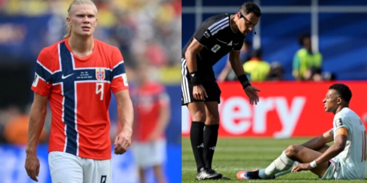 Francë-Marok dhe keqkuptimi për penalltinë, Haaland mbron Mbappe: Të presësh 5 minuta është shumë